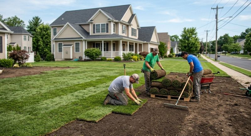 Sod Laying Service in Aiken, SC